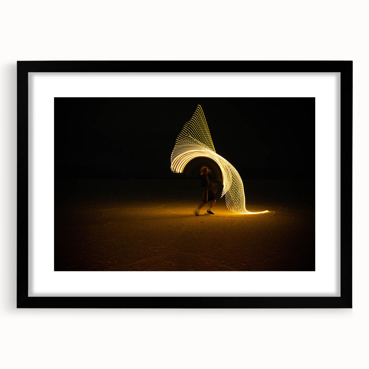 Spiral of Motion – Emotive Silhouette Photography Wall Art