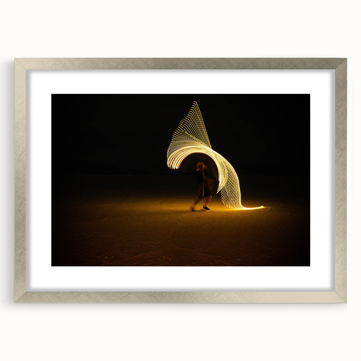 Spiral of Motion – Emotive Silhouette Photography Wall Art