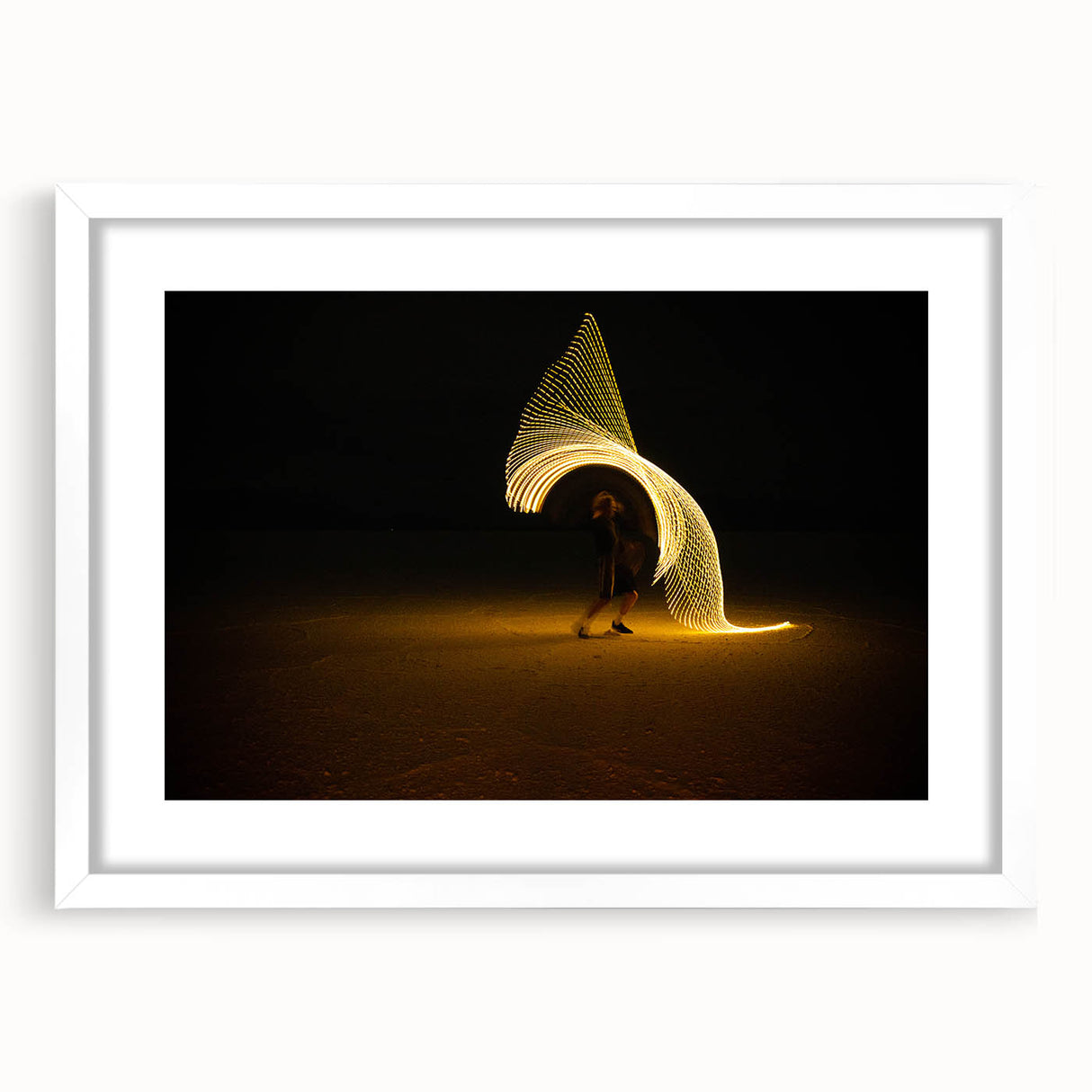 Spiral of Motion – Emotive Silhouette Photography Wall Art