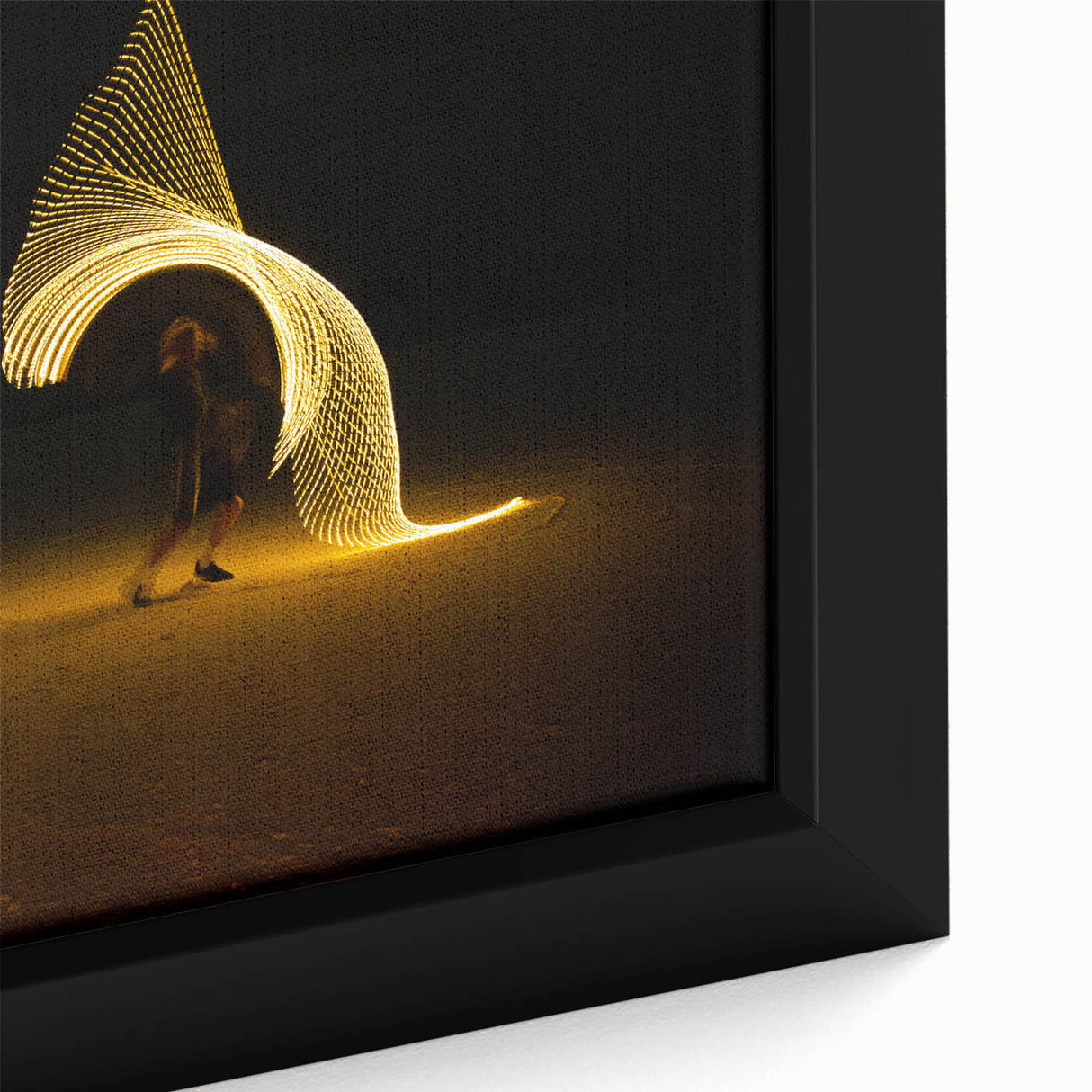 Spiral of Motion – Emotive Silhouette Photography Wall Art