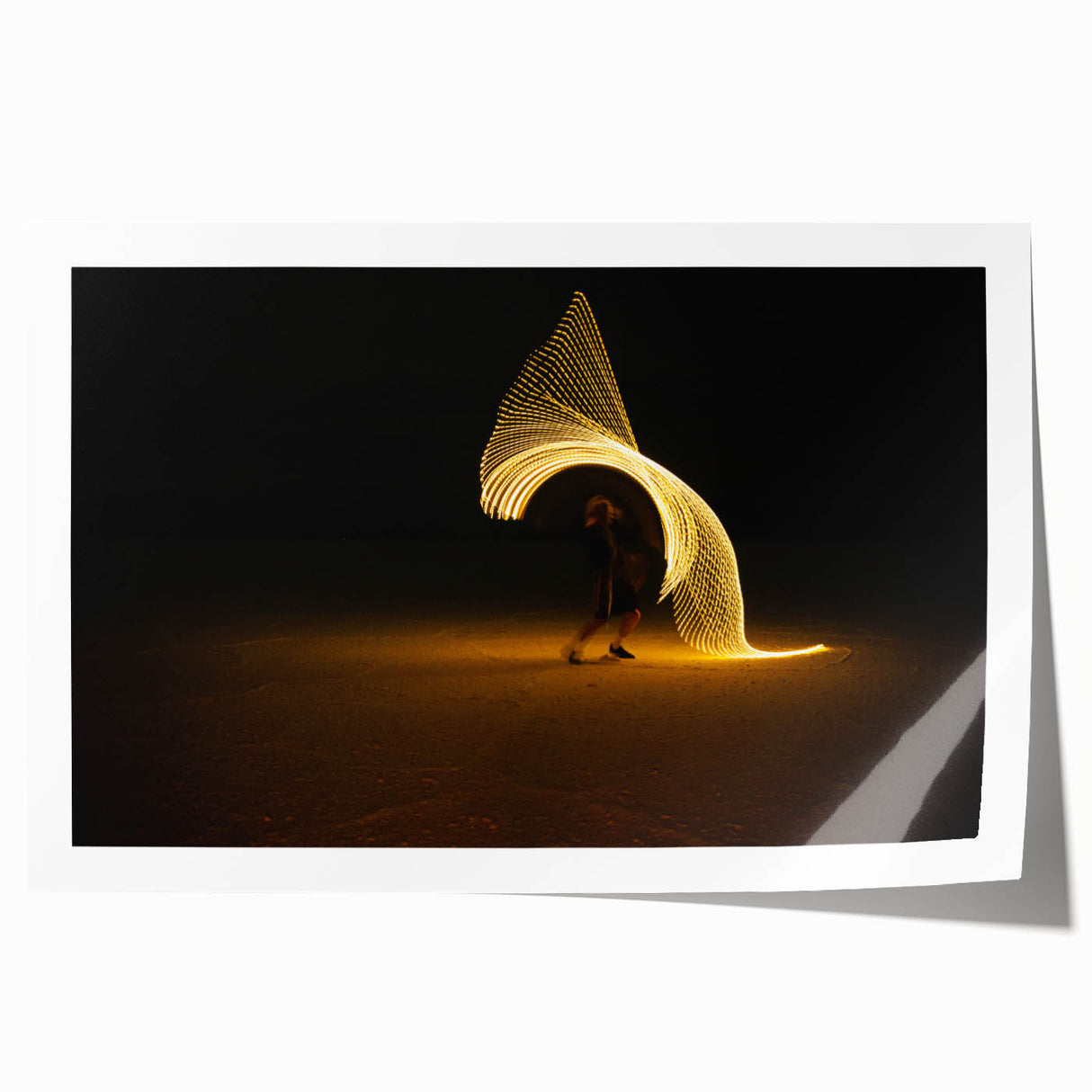 Spiral of Motion – Emotive Silhouette Photography Wall Art