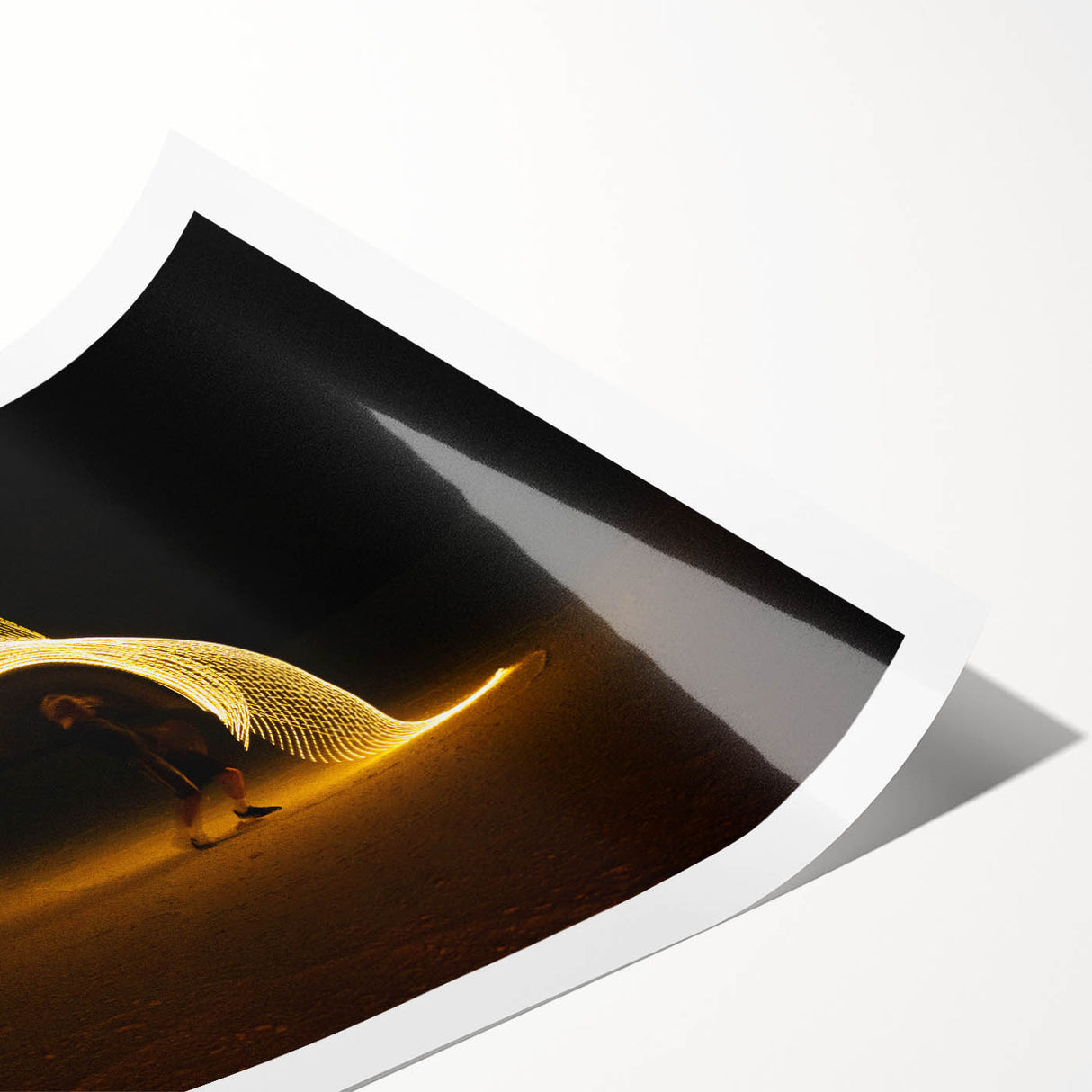 Spiral of Motion – Emotive Silhouette Photography Wall Art