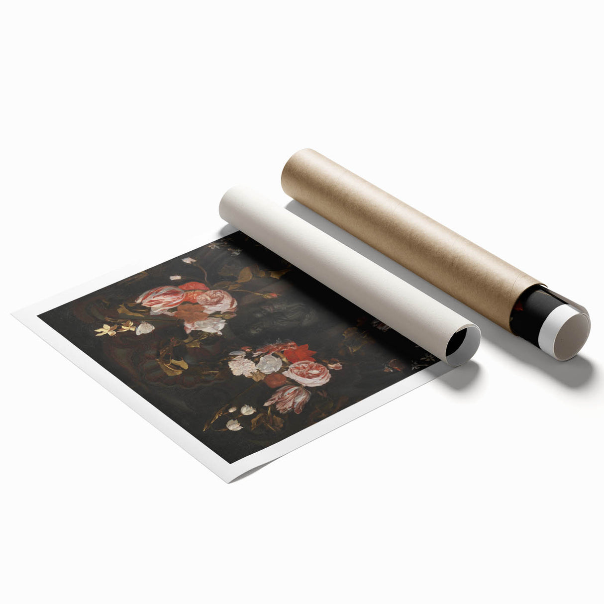 Baroque Art Wall Print – Classic Antique Art for Timeless Elegance