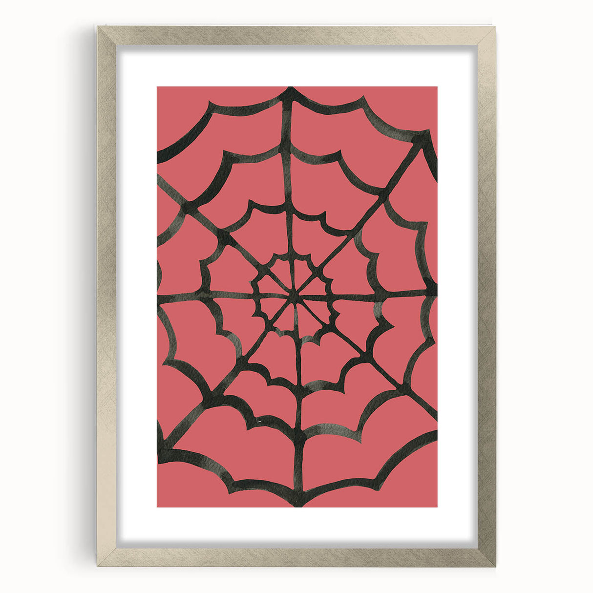 Spider Web Halloween Wall Art - Spooky Halloween Wall Decorations