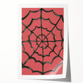 Spider Web Halloween Wall Art - Spooky Halloween Wall Decorations