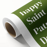 Happy St. Patrick's Day Wall Art – Irish Shamrock Decor Print