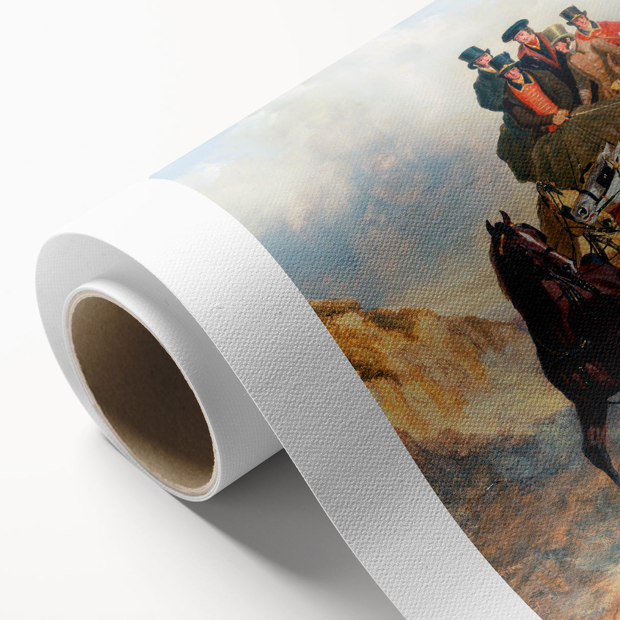Realism Art Print – The Royal Mail Coach on the Road | Classic British Art