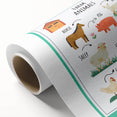 Farm Animals Kids Educational Wall Art – Learning Poster