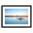 Extra large framed abstract art print of a colorful, textured Philippine landscape, ideal for living room decor.