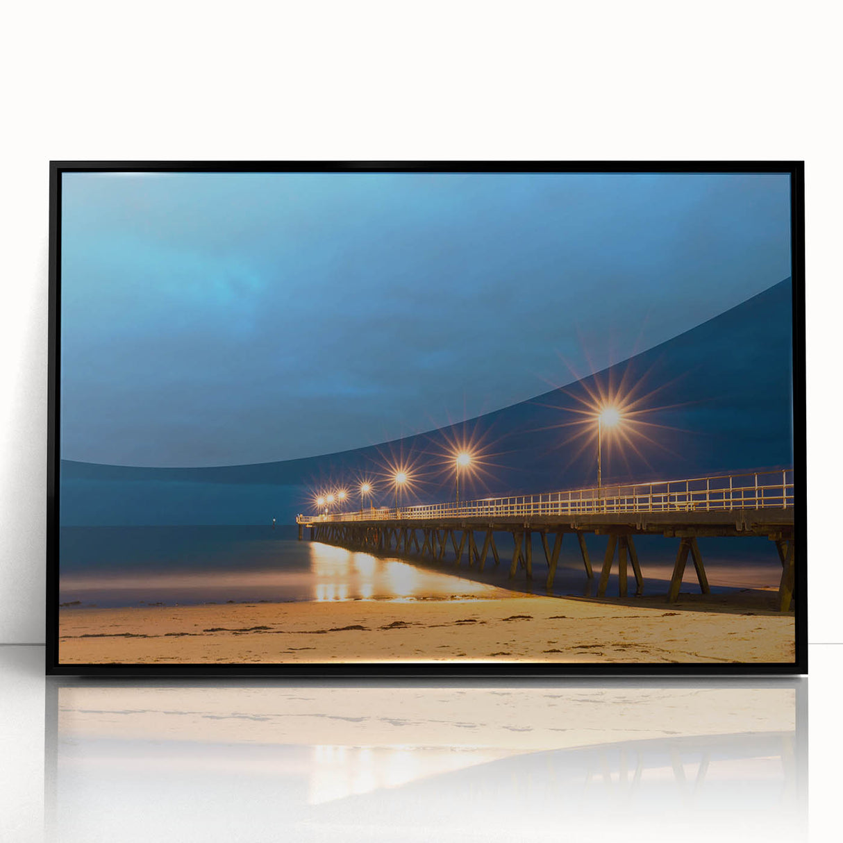 Large abstract wall art depicting Adelaide scenery in muted earth tones on a framed acrylic, suitable for modern decor.