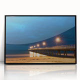 Large abstract wall art depicting Adelaide scenery in muted earth tones on a framed acrylic, suitable for modern decor.