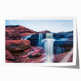 Rolled print of Prince Edward Island scenery with soft pastel shades, perfect for art wall dining room.