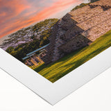 Art deco poster of Honduras scenery in vibrant colors on rolled canvas, suitable for dining room decor.