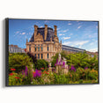 Black and white wall art of Oxford landscape on framed canvas, suitable for bedroom decor.