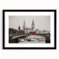 Colorful abstract art print of the Thames River, featuring vibrant blue and green hues on a textured, extra large canvas.