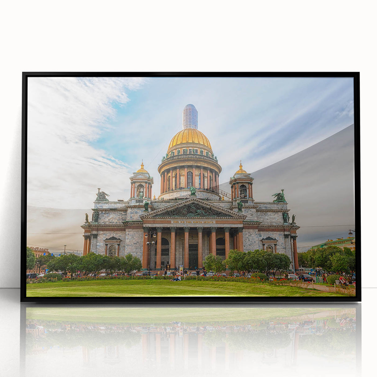 Large abstract wall art of St.