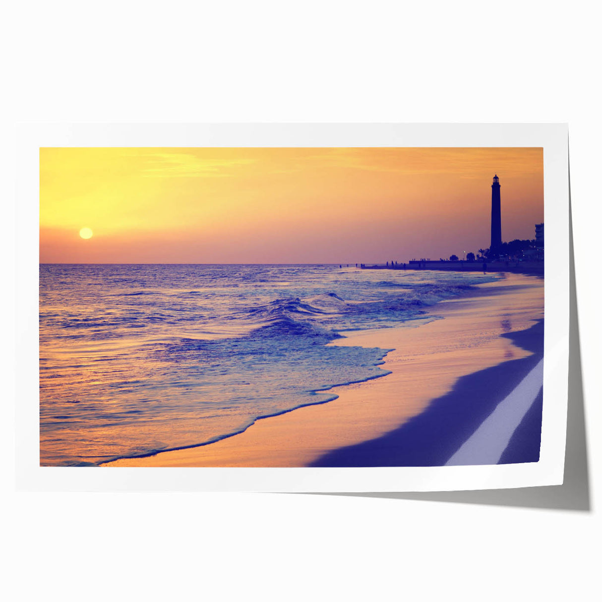 Rolled print of a serene floral scene in soft pastel shades, ideal for art wall dining room or classy bathroom wall art.