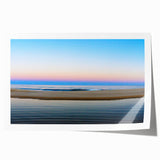 Extra large rolled print of Cabo San Lucas scenery with vibrant ocean and sky hues, ideal for dining room wall art.