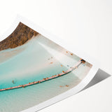 Extra large wall art featuring line art flowers in muted earth tones on a rolled canvas, ideal for large living room decor.