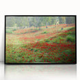 Large abstract wall art featuring a minimalist mid-century modernist scene of the Middle East, framed in black acrylic.