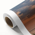 Art Deco poster of Alabama scenery on rolled canvas with pastel shades, ideal for nursery wall art.