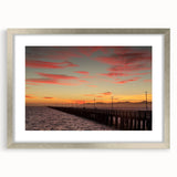 Textured abstract art print of Berkeley scenery in muted earth tones on a framed canvas, suitable for bedroom decor.