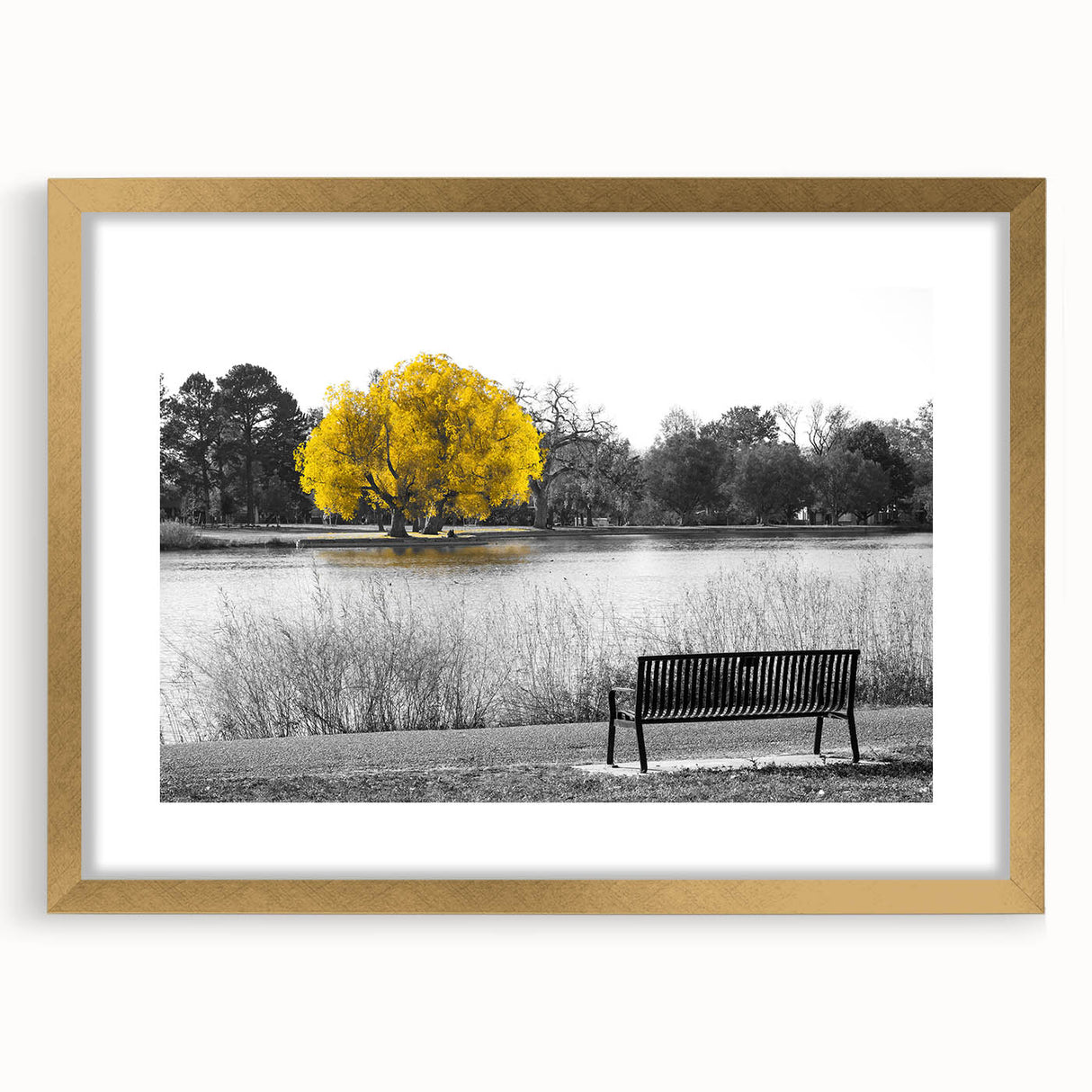 Extra large abstract art print of Denver scenery in textured style, with muted earth tones on a framed canvas.