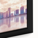 Black wall art featuring a textured, colorful abstract design on a framed canvas, ideal for a living room.
