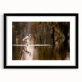 Abstract art print featuring vibrant, colorful Louisiana scenery on a textured, extra large canvas.