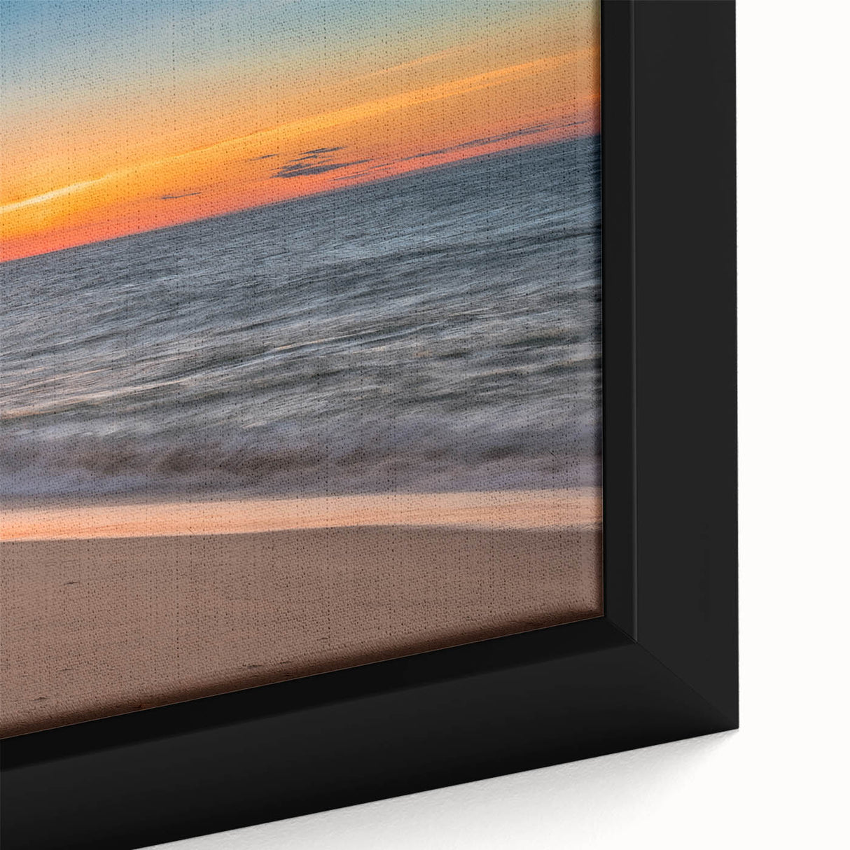 Black wall art featuring textured, colorful abstract design on extra large framed canvas, ideal for living room decor.