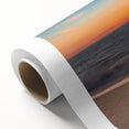 Art Deco style poster of Nantucket scenery in soft pastel shades on rolled canvas, ideal for nursery wall art.