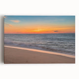 Black and white photo of Nantucket scenery on large stretched canvas, suitable for kitchen wall art.