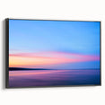Black and white framed canvas of a vintage Minnesota landscape, ideal for bedroom decor.