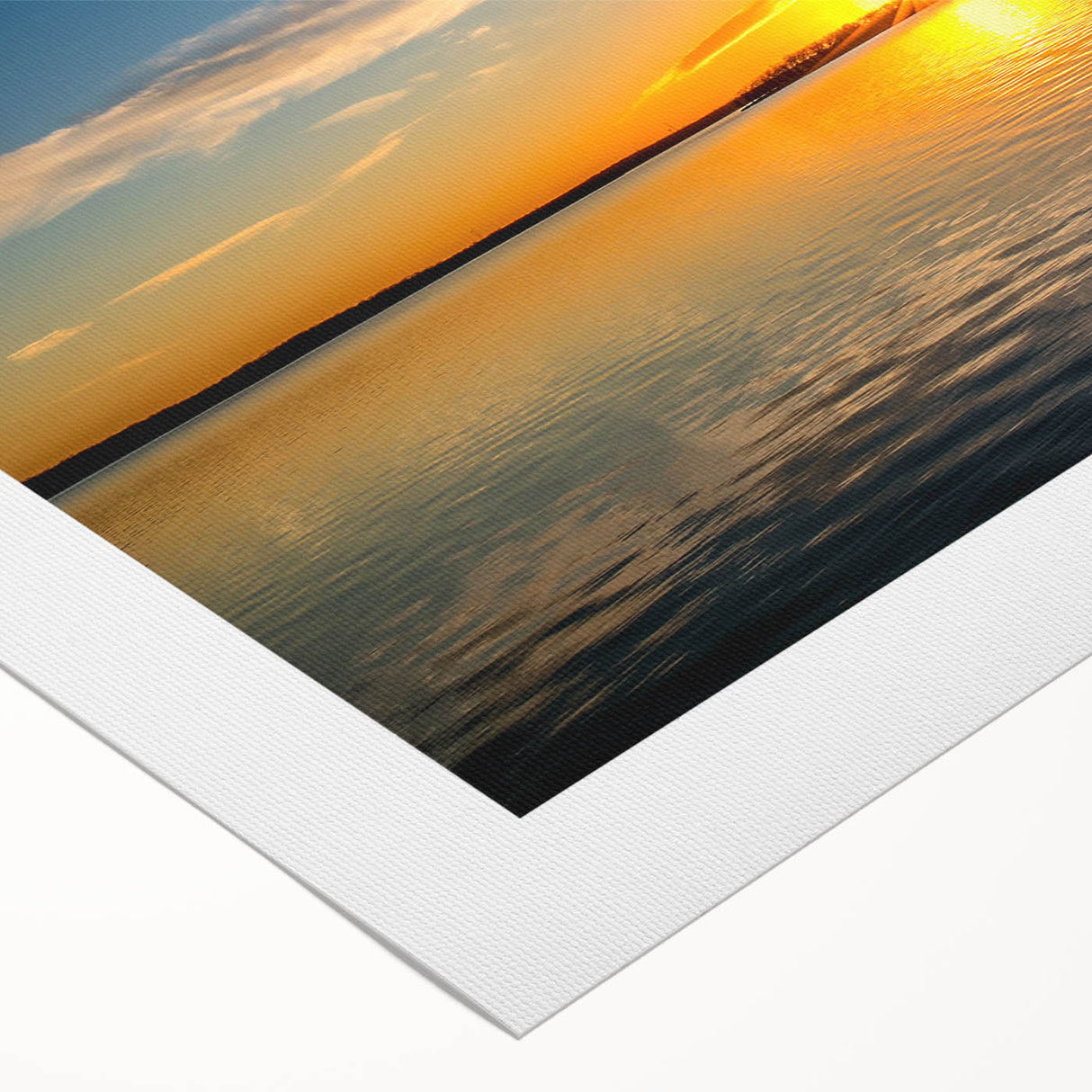 Art deco poster of Oklahoma scenery in monochrome shades on rolled canvas, ideal for dining room wall art.