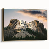 Framed canvas wall art of Mt.