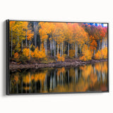 Black and white framed canvas of Zion National Park landscape, ideal for bedroom wall art.
