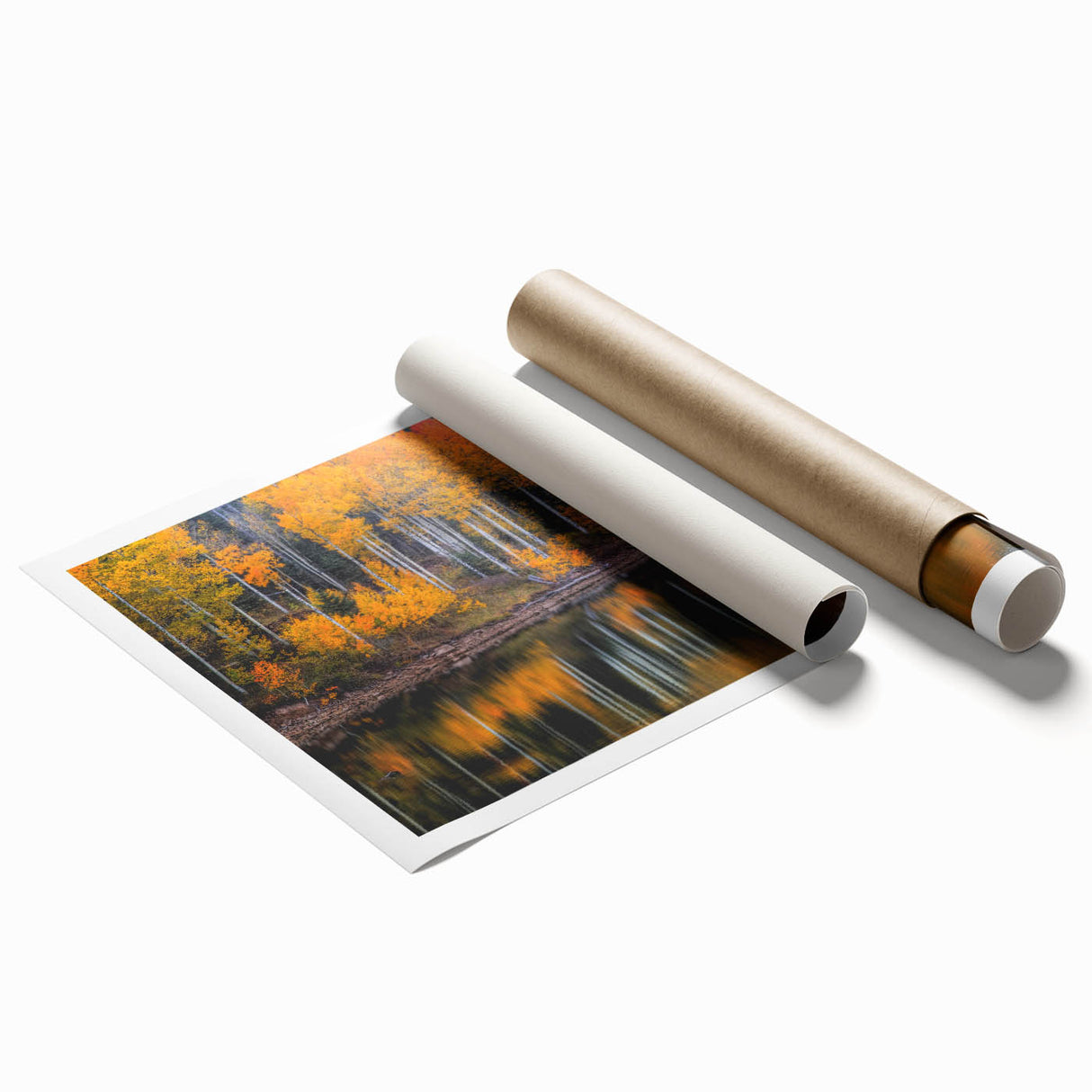 Extra large rolled print of Zion National Park with muted earth tones, ideal for classy bathroom wall art.