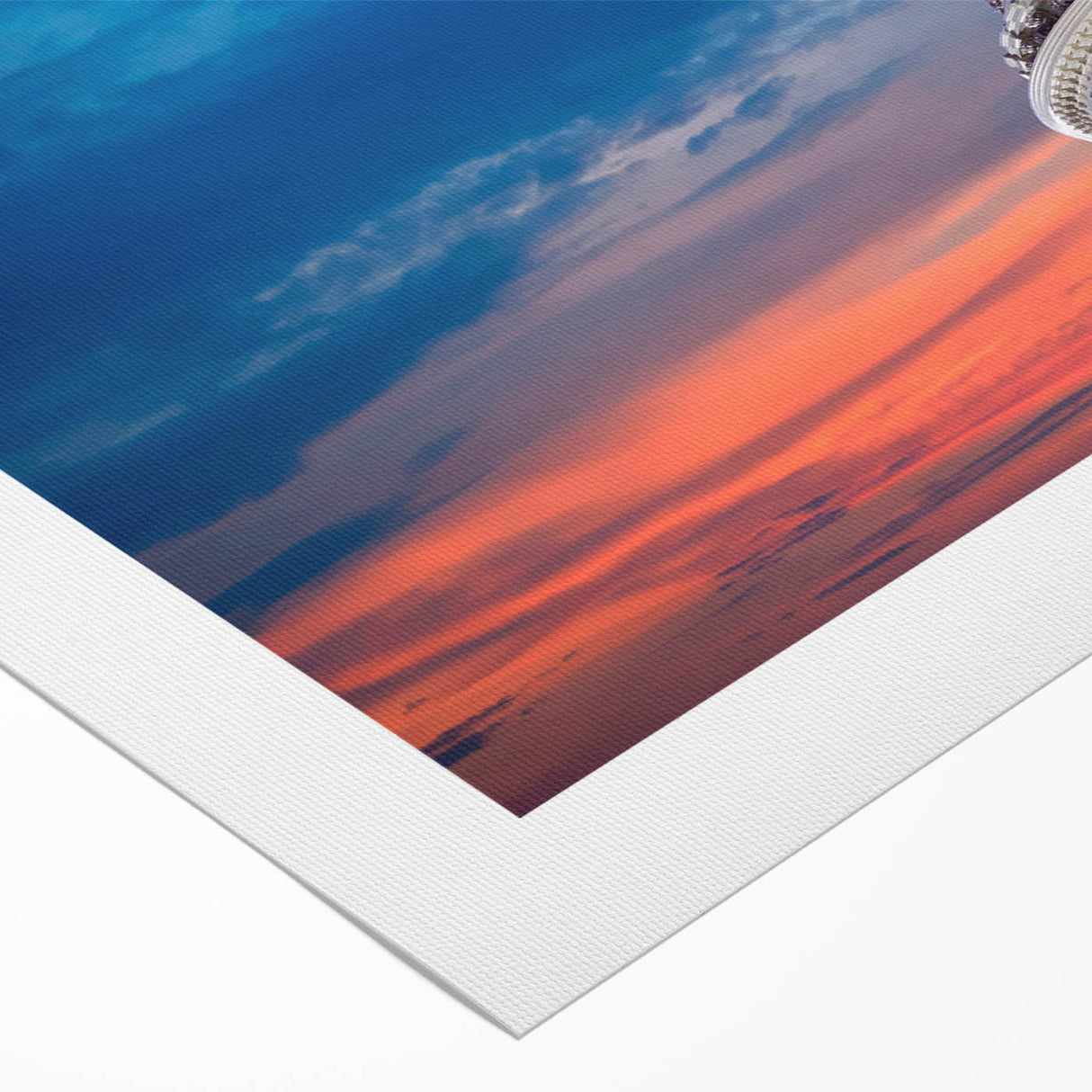 Art deco poster of Washington DC Capitol in monochrome shades on rolled canvas, suitable for dining room wall art.
