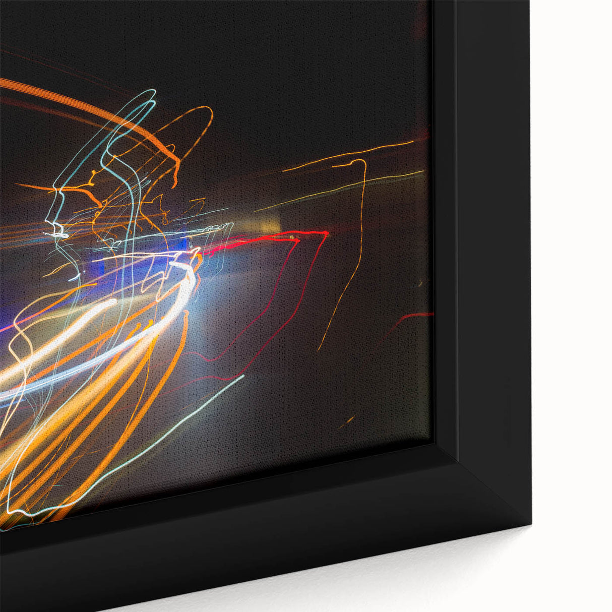 Urban Light Trail Abstract Wall Art – Dynamic Modern Photography