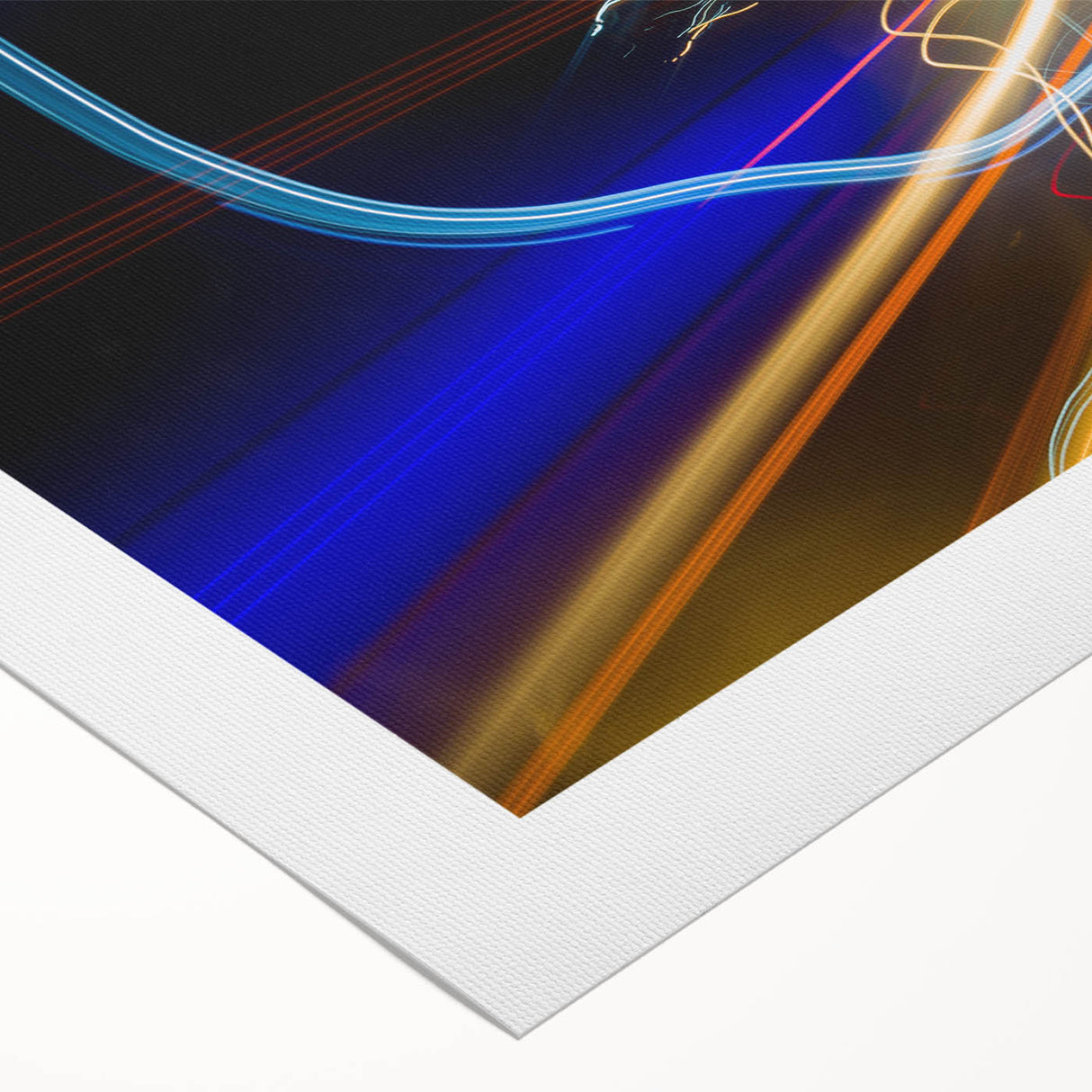 Urban Light Trail Abstract Wall Art – Dynamic Modern Photography