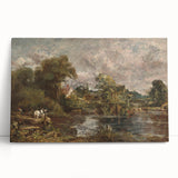Romanticism Art: "The White Horse" by John Constable