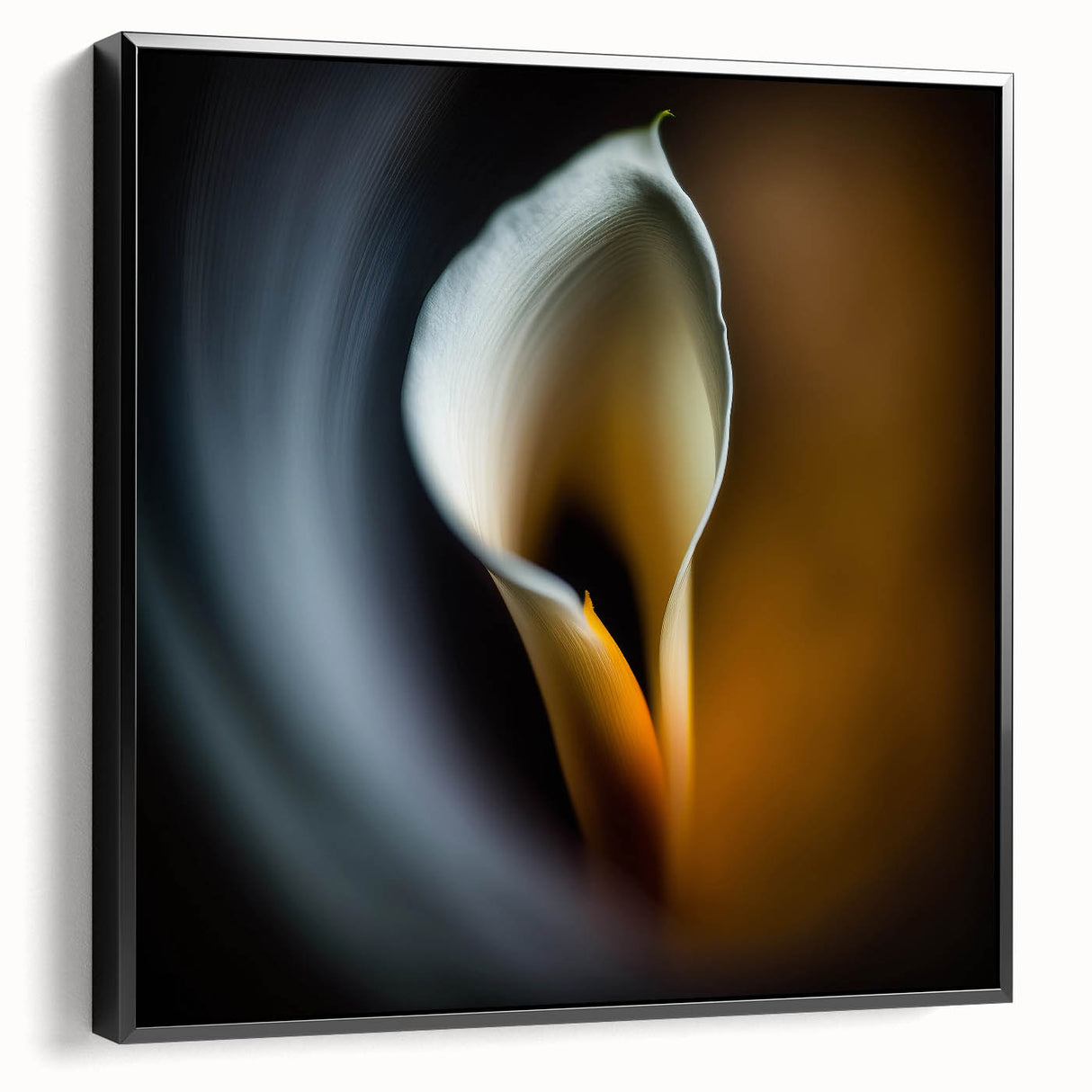 Framed Dining Room Prints - Elegant Calla Lily Floral Artwork