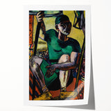 Expressionist Acrobat Art - Abstract Modern Expressionism Wall Decor