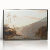 A Creek in St. Thomas - Tropical Landscape by Camille Pissarro