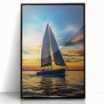 Framed landscape artwork featuring a black acrylic front view, showcasing vibrant colors and intricate designs, perfect for modern home decor and artistic expression.