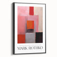 Black and white landscape painting on framed canvas, featuring a minimalist design, ideal for bedroom wall decor.
