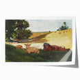 Realism Art Print – Warm Afternoon by Winslow Homer | Serene Pastoral Scene