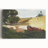 Realism Art Print – Warm Afternoon by Winslow Homer | Serene Pastoral Scene