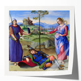 Renaissance Art Print – Raphael's Vision of a Knight – Classic Decor