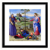 Renaissance Art Print – Raphael's Vision of a Knight – Classic Decor
